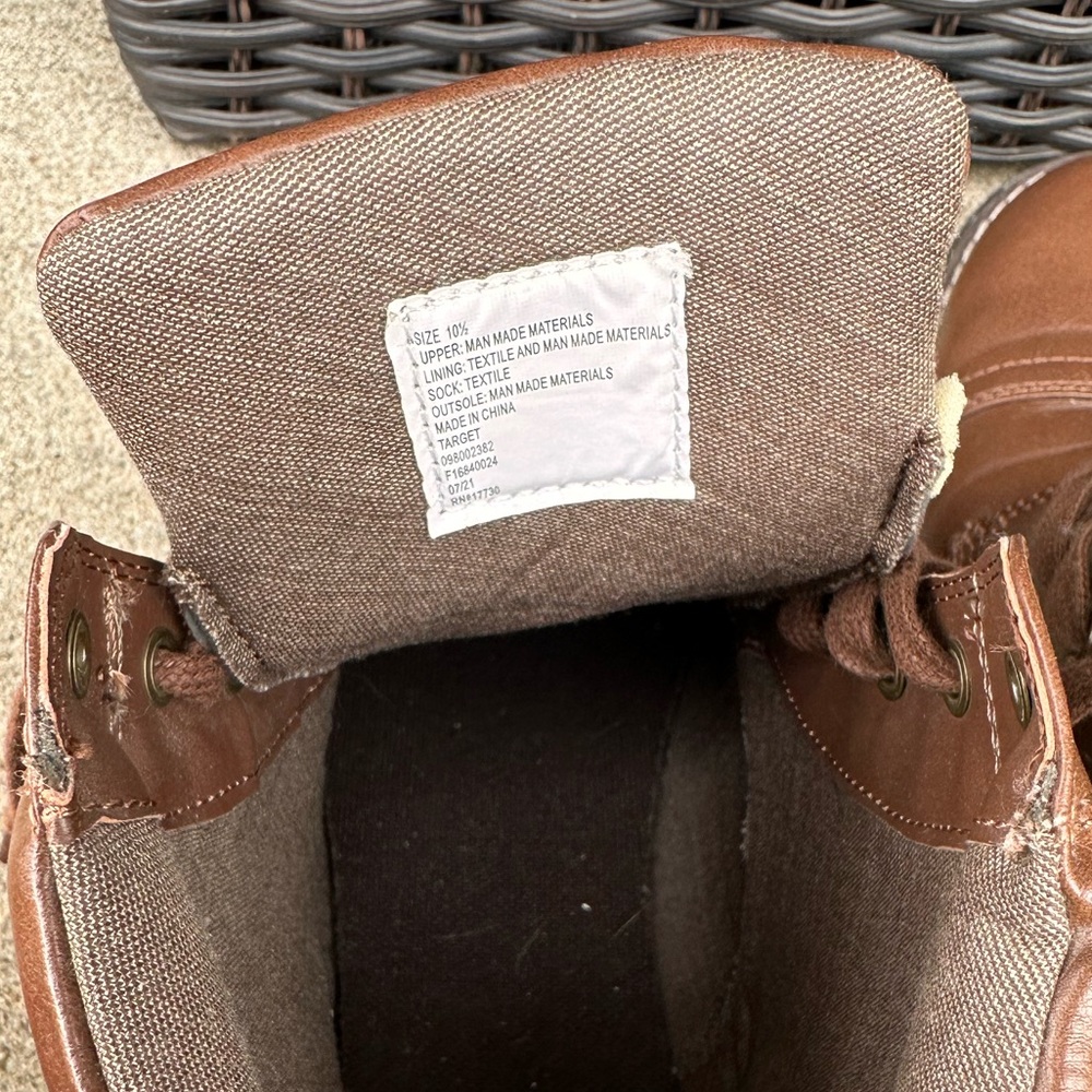 Goodfellow & Co Brown Men's Boots - Picture 3 of 5